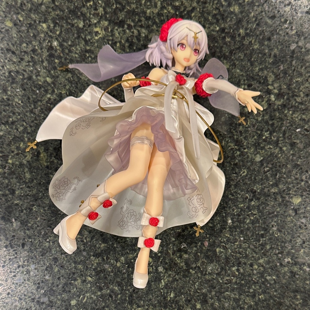 Honkai Impact 3rd Theresa Apocalpse Rosy Bridesmaid cake topper statue figure